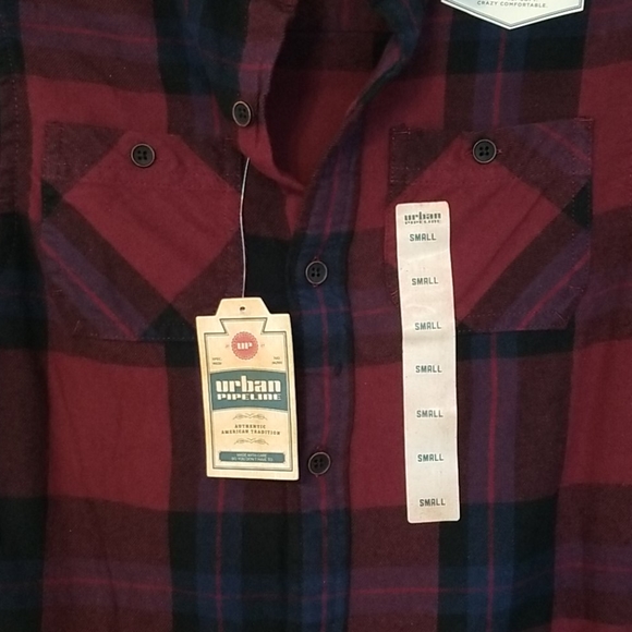 Ultimate Flannel Burgundy - Picture 3 of 5